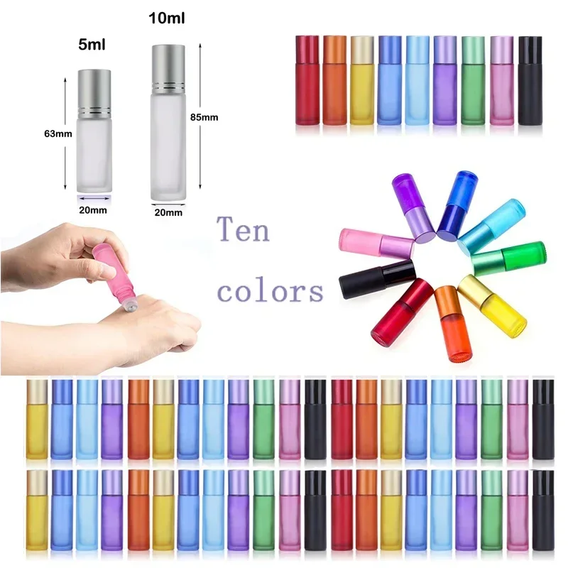 Perfume Travel Set - 10/30/50 шт. 5-10 мл бутылки-ролики из