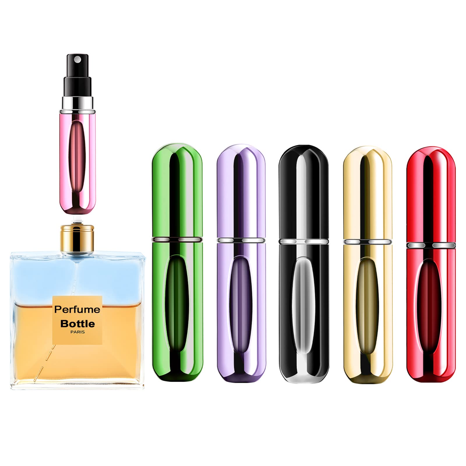 Perfume Travel Set - Многоразовый мини-флакон для духов, портативный косметический