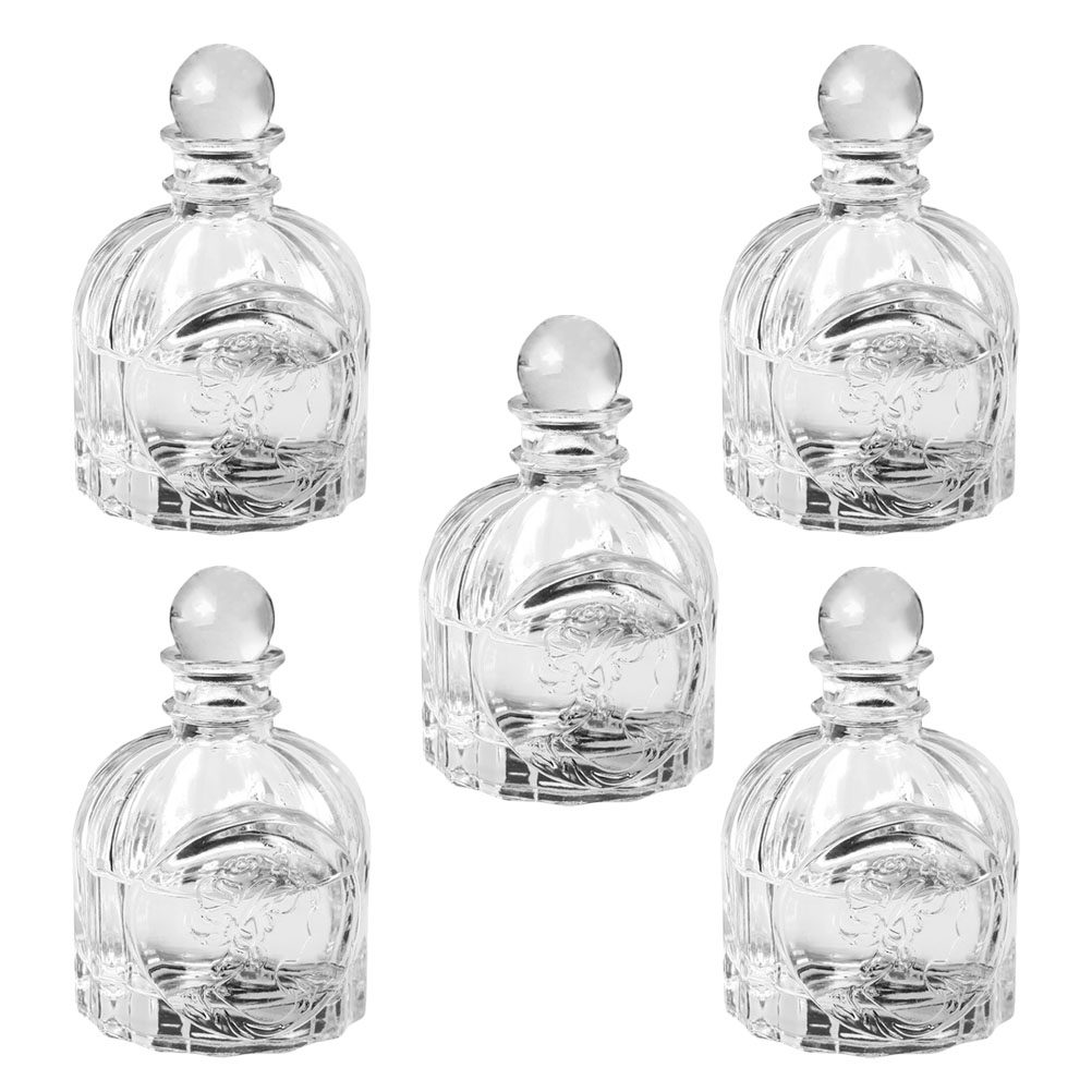 Perfume Fragrance Diffuser - 5 комплектов прозрачных стеклянных флаконов для